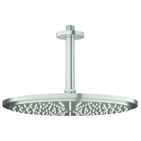 Grohe Kopfbrauseset Rainshower Cosmit 310 26067 Deckenauslass 142mm Supersteel, 26067DC0 3 Grohe Kopfbrauseset Rainshower Cosmit 310 26067 Deckenauslass 142mm Supersteel, 26067DC0