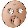 Grohe Thermostat Grohtherm SmartControl Rund 2 Absperrventil Warm Sunset, 29119DA0 -GROHE SHOP 26569230 1