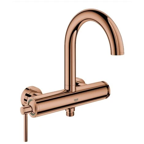 Grohe Einhand-Wannenbatterie Atrio 32652 Wandmontage Warm Sunset, 32652DA3 3 Grohe Einhand-Wannenbatterie Atrio 32652 Wandmontage Warm Sunset, 32652DA3