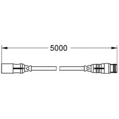 Grohe Verlänger.-kaBel F-digital Deluxe 47867 Von Steuereinheit Zu Lichtmodul, 47867000 -GROHE SHOP 26570537 2