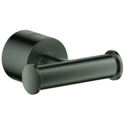 Grohe Bademantelhaken Atrio 40312 Hard Graphite Gebürstet, 40312AL3