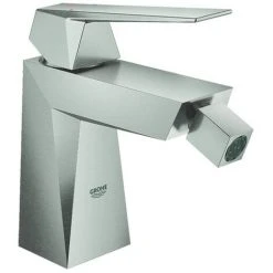 Grohe Einhand Bidetbatterie Allure Brilliant 23117 Supersteel, 23117DC0
