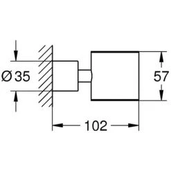 Grohe Glashalter Atrio 40304 Warm Sunset, 40304DA3 -GROHE SHOP 26574287 2