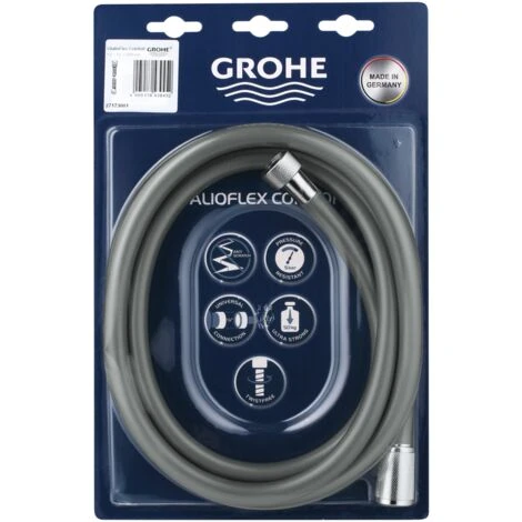 GROHE VitalioFlex Comfort | Brauseschlauch, 2000 Mm | Chrom | 27173001 5 GROHE VitalioFlex Comfort | Brauseschlauch, 2000 Mm | Chrom | 27173001 – Bild 3