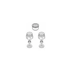 GROHE Wasserspar-Set 48189 Durchfluss 4,0 L/min Anschlussmaß G 3/8''
