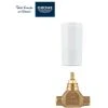 GROHE UP-Ventil-Unterteil Aus Messing, Vormontiertes Oberteil 1/2", Kurze Spindel, Lötanschluss 15mm, 29801000 -GROHE SHOP 28465492 1
