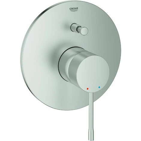 Grohe Einhand-Wannenbatterie ESSENCE Fertigmontageset Supersteel 19285DC1 3 Grohe Einhand-Wannenbatterie ESSENCE Fertigmontageset Supersteel 19285DC1