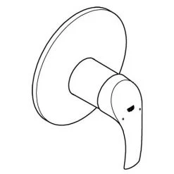 GROHE Einhand-Brausebatterie EUROSMART Fertigmontageset Für 35501 Chrom Chrom 5 GROHE Einhand-Brausebatterie EUROSMART Fertigmontageset Für 35501 Chrom Chrom -GROHE SHOP 31415827 2