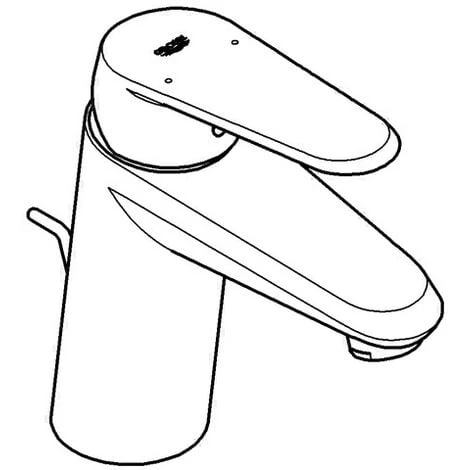 GROHE Einhand-Waschtischbatterie EURODISC COSMOPOLITAN DN 15 Zugst-Ablaufgarn. 1 1/4Zoll Chrom Zugstangen-Ablaufgarnitur 1 1/4Zoll Chrom 4 GROHE Einhand-Waschtischbatterie EURODISC COSMOPOLITAN DN 15 Zugst-Ablaufgarn. 1 1/4Zoll Chrom Zugstangen-Ablaufgarnitur 1 1/4Zoll Chrom – Bild 2