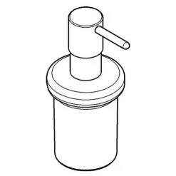 GROHE Seifenspender ESSENTIALS Hard Graphite Gebürstet Hard Graphite Gebürstet -GROHE SHOP 31434120 2