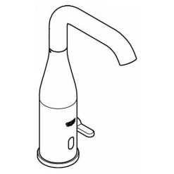 Grohe Infrarot-Elektronik E ESSENCE DN 15, Für Waschtisch, Mit Mischung, Batteriebetrieb Chrom 36445000 -GROHE SHOP 32932618 2