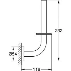 Grohe Reservepapierhalter ESSENTIALS Warm Sunset Gebürstet 40385DL1 -GROHE SHOP 33383082 4