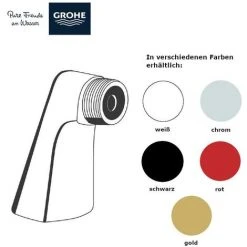 Grohe Standanschluss 1/2", Ausladung 47mm, Höhe 69mm, Rot, Alternativmodell -GROHE SHOP 33984741 3