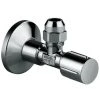 GROHE Eckventil 22039 1/2x3/8'' Rosette Metallgriff Selbstdichtend Hard Graphite, 22039A00 -GROHE SHOP 35400349 1