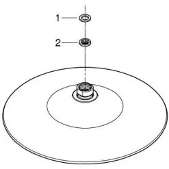 GROHE Kopfbrause EUPHORIA 260 D= 260mm Chrom Chrom -GROHE SHOP 35619449 4