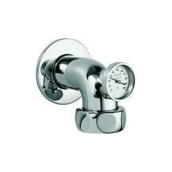 Grohe Abgangsbogen Ausladung 90mm12444 Mit Thermometer 1 1/2x5/4 Chrom