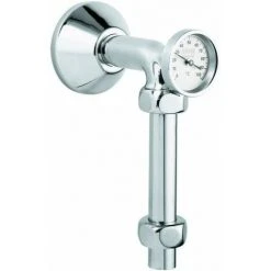 Grohe Abgangsbogen M.Thermometer 12442 M.Quetschverschraubungen 3/4x1 Chrom