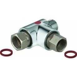 Grohe Verteilerstück 07202 Für Spültischbatterien ND Chrom