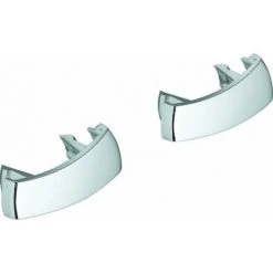 Grohe Abdeckkappe 11366 Für Griffe F.Chiara Griffe Neu (2 Stück) Chrom