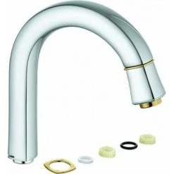 Grohe Auslauf 13349 Chrom/gold
