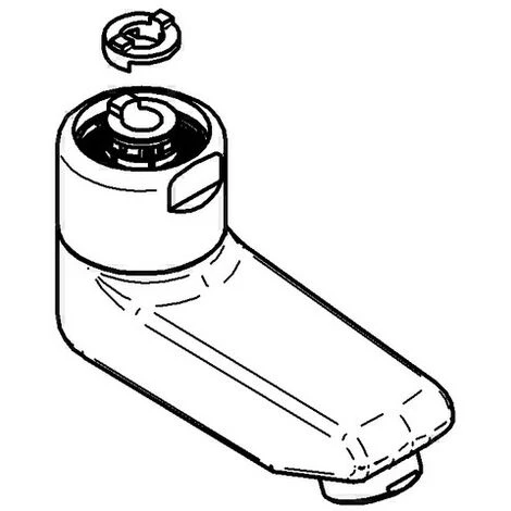 Grohe EICHELBERG Gussauslauf 440451 77mm Für WT-Wandarmaturen Chrom 3 Grohe EICHELBERG Gussauslauf 440451 77mm Für WT-Wandarmaturen Chrom