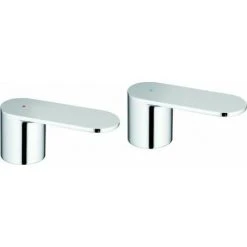 Grohe Griffpaar EUROSMART C 48306 Markierung Blau/rot Chrom
