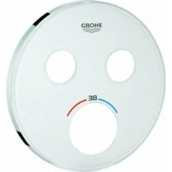 Grohe Rosette 49033 Für SmartControl UP-THM Mit 2 ASV Moon White