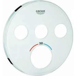 Grohe Rosette 49036 Für SmartControl UP-THM Rund Mit 3 ASV Moon White