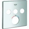 Grohe Rosette 49042 Für SmartControl UP-THM Eckig Mit 3 ASV Chrom -GROHE SHOP 36276405 1