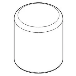 Grohe Umstellknopf 64309 Moon White