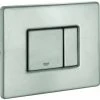 Grohe Abdeckplatte 42374 Mit Drucktaste Edelstahl -GROHE SHOP 36276608 1
