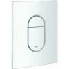 Grohe Abdeckplatte 42378 Mit Drucktaste Alpinweiß -GROHE SHOP 36276618 1