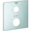 Grohe Rosette 49109 Eckig Für THM-Fertigmontagesets Chrom -GROHE SHOP 36276785 1
