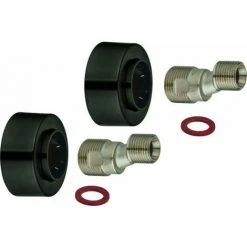 Grohe S-Anschluss 48453 1/2" X 3/4" Verstellbarkeit 7,5mm Hard Graphite Geb.