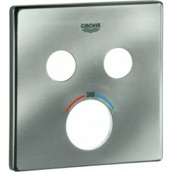 Grohe Rosette 49039 Für SmartControl UP-THM Mit 2 ASV Supersteel