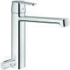 Grohe Spültischarmatur Get | 30198000 | Einhebelmischer Mit Geräteanschluss | Mit Schwenkbereich | Absperrventil | Keramikkartusche | Messing Verchromt | 09587 7 -GROHE SHOP 40317467 1