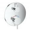 Grohe Atrio Thermostat-Wannenbatterie Mit Integrierter 2-Wege-Umstellung, 2 Verbraucher, Farbe: Chrom - 24138003 -GROHE SHOP 42416665 1