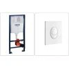 GROHE Wand WC Vorwandelement Rapid-SL & GROHE SKATE WC-Betätigungsplatte Weiß -GROHE SHOP 42747754 1