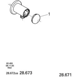 Grohe Relexa Wandanschlussbogen 1/2" Chrom 28671000 -GROHE SHOP 44149379 5