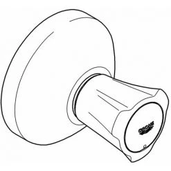 Grohe Costa UP-Ventil Oberbau Chrom 19806001 -GROHE SHOP 44149548 2