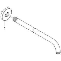 Grohe Rainshower Brausearm Ausladung 380 Mm Chrom 28361000 -GROHE SHOP 44149826 4