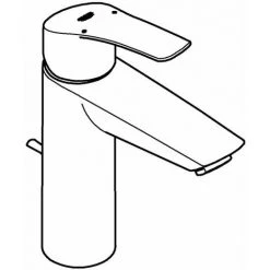 Grohe Eurosmart Einhand-Waschtischbatterie 1/2" M-Size Chrom 23322003 -GROHE SHOP 44150834 5