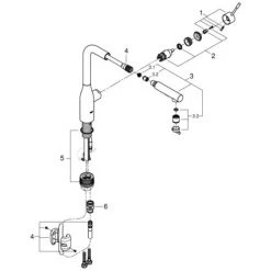 Grohe Essence Einhand-Spültischbatterie 1/2" Chrom 30504000 -GROHE SHOP 44150964 4