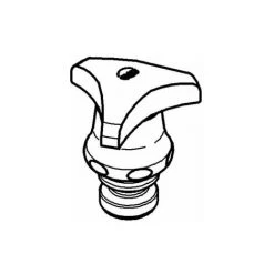 Grohe Oberteil 3/4" Chrom 11105000 Trecorn-Griff, Markierung Rot 4005176020629 -GROHE SHOP 44152441 2