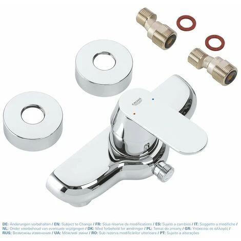 Grohe Eurosmart Cosmopolitan Einhand-Brausebatterie 1/2" Chrom 32837000 5 Grohe Eurosmart Cosmopolitan Einhand-Brausebatterie 1/2" Chrom 32837000 – Bild 3