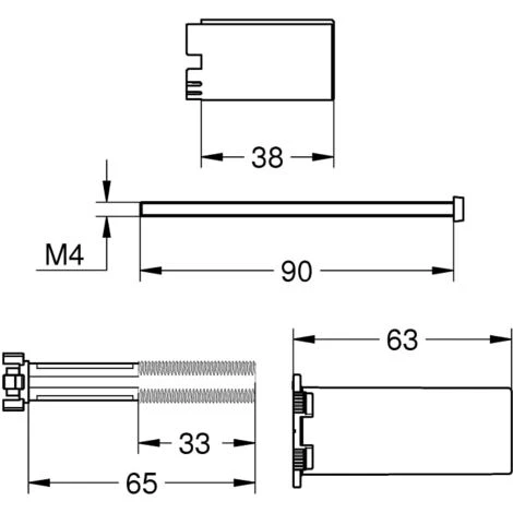 Grohe Rapido SmartBox Universal-Verlängerungsset 25 Mm 14048000 5 Grohe Rapido SmartBox Universal-Verlängerungsset 25 Mm 14048000 – Bild 3