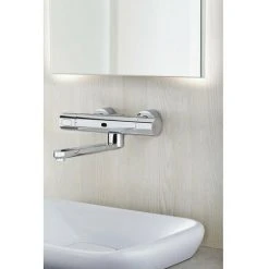 Grohe Eurosmart CE Infrarot-Elektronik Waschtisch-Wandarmatur Mit Mischeinrichtung Und Thermostat Chrom 36332000 -GROHE SHOP 44155622 3