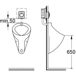 Grohe Surf Betätigungsplatte Chrom 38808000 -GROHE SHOP 44155625 4