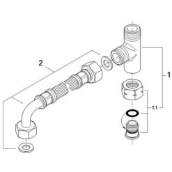 Grohe Grohtherm Micro Anschluss-Set Chrom 47533000 9 Grohe Grohtherm Micro Anschluss-Set Chrom 47533000 -GROHE SHOP 44156048 4