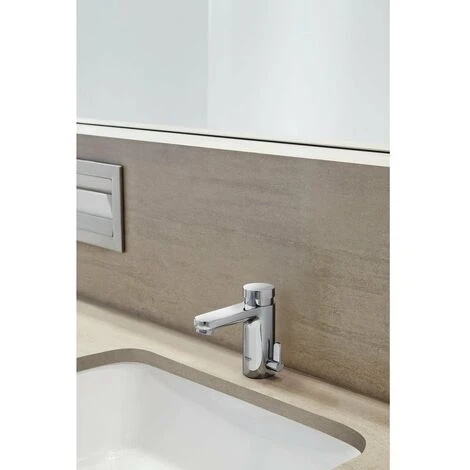 Grohe Eurosmart CT Selbstschluss-Waschtischbatterie Mit Mischung Und Temperaturbegrenzer Chrom 36317000 5 Grohe Eurosmart CT Selbstschluss-Waschtischbatterie Mit Mischung Und Temperaturbegrenzer Chrom 36317000 – Bild 3